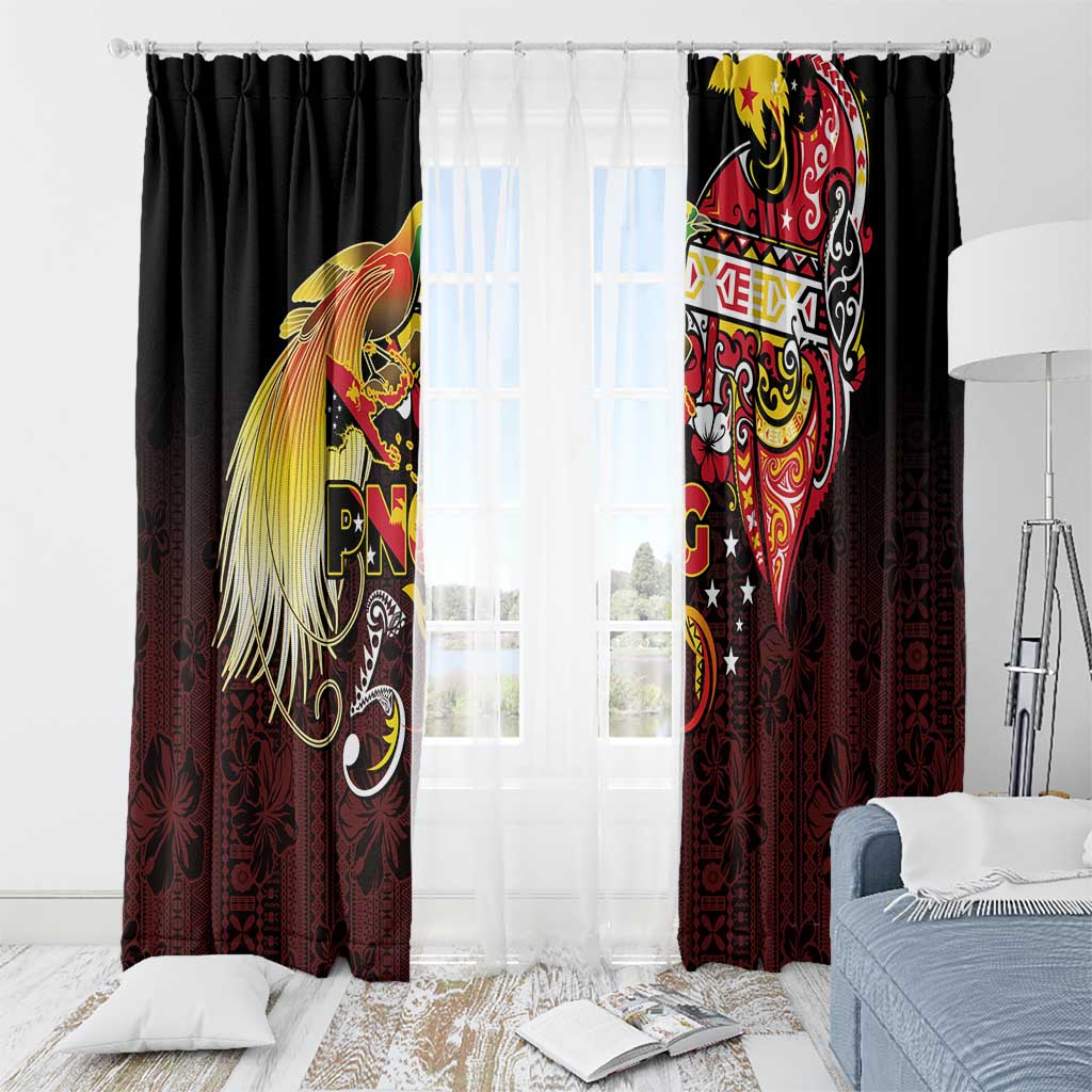 Papua New Guinea 2025 Window Curtain 50th Independence Day Anniversary