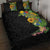 Hawaiian Tropical Plants and Chameleon Quilt Bed Set Polynesian Art Colorful - Polynesian Pride