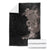 Hawaiian Tropical Plants and Chameleon Blanket Polynesian Art Grayscale - Polynesian Pride