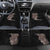 Hawaiian Tropical Plants and Chameleon Car Mats Polynesian Art Grayscale - Polynesian Pride