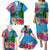 Malampa Fiji Day Family Matching Puletasi Dress and Hawaiian Shirt Tropical Plants Mix Polynesian and Tapa Pattern LT03 - Polynesian Pride