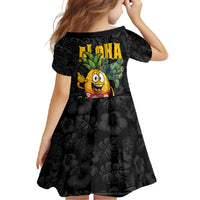 Hawaiian Halloween Family Matching Summer Maxi Dress and Hawaiian Shirt Aloha Pinapple with Mysterious Hands and Polynesian Tribal Tattoo LT03 - Polynesian Pride
