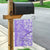 Hawaii Kauai Island Garden Flag Hibiscus Pattern Seamless Tribal Simple Purple LT03 - Polynesian Pride