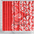 Custom Hawaii Kauai Island Shower Curtain Hibiscus Pattern Seamless Tribal Simple Red LT03 - Polynesian Pride