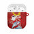 Hawaiian Mele Kalikimaka AirPods Case Funny Santa Riding Lei Dolphin with Kakau Tattoos - Polynesian Pride