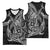Hawaiian Whales Polynesian Art Motifs Basketball Jersey Black Color - Polynesian Pride