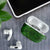 Hawaiian Whales Polynesian Art Motifs AirPods Case Green Color - Polynesian Pride