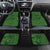 Hawaiian Whales Polynesian Art Motifs Car Mats Green Color - Polynesian Pride