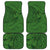 Hawaiian Whales Polynesian Art Motifs Car Mats Green Color - Polynesian Pride