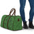 Hawaiian Whales Polynesian Art Motifs Travel Bag Green Color - Polynesian Pride