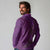 Hawaiian Whales Polynesian Art Motifs Long Sleeve Polo Shirt Purple Color - Polynesian Pride