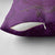Hawaiian Whales Polynesian Art Motifs Pillow Cover Purple Color - Polynesian Pride