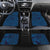 Hawaiian Whales Polynesian Art Motifs Car Mats Blue Color - Polynesian Pride