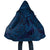 Hawaiian Whales Polynesian Art Motifs Cloak Blue Color - Polynesian Pride
