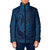 Hawaiian Whales Polynesian Art Motifs Padded Jacket Blue Color - Polynesian Pride