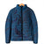 Hawaiian Whales Polynesian Art Motifs Padded Jacket Blue Color - Polynesian Pride