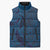 Hawaiian Whales Polynesian Art Motifs Sleeveless Puffer Jacket Blue Color - Polynesian Pride