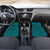 Hawaiian Whales Polynesian Art Motifs Car Mats Turquoise Color - Polynesian Pride