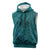 Hawaiian Whales Polynesian Art Motifs Sleeveless Hoodie Turquoise Color - Polynesian Pride