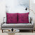 Hawaiian Whales Polynesian Art Motifs Pillow Cover Pink Color - Polynesian Pride