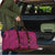 Hawaiian Whales Polynesian Art Motifs Travel Bag Pink Color - Polynesian Pride