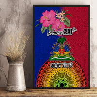 Haiti Battle of Vertieres Canvas Wall Art The Haitian Revolution 220th Anniversary Polynesian Style LT03 - Polynesian Pride