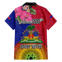 Haiti Battle of Vertieres Family Matching Puletasi Dress and Hawaiian Shirt The Haitian Revolution 220th Anniversary Polynesian Style LT03 - Polynesian Pride