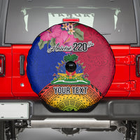 Personalised Haiti Battle of Vertieres Spare Tire Cover The Haitian Revolution 220th Anniversary Polynesian Style LT03 - Polynesian Pride