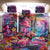 Polynesian Women Back Car Seat Cover Tropical Plant - Vibrant Surreal Dreamscape Vibe