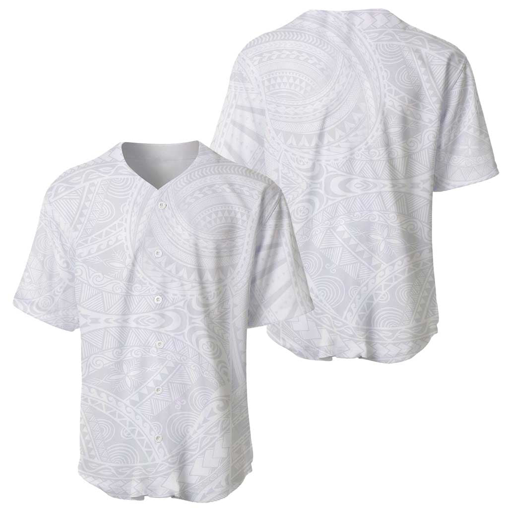 Lotu Tamaiti Samoan Art Tattoo Polynesian Pattern Baseball Jersey LT03 - Polynesian Pride
