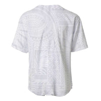 Lotu Tamaiti Samoan Art Tattoo Siapo Pattern Baseball Jersey LT03 - Polynesian Pride