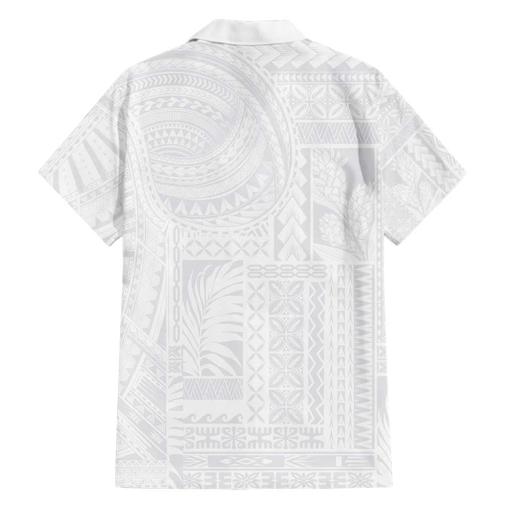 Lotu Tamaiti Samoan Art Tattoo Siapo Pattern Family Matching Tank Maxi Dress and Hawaiian Shirt
