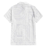 Lotu Tamaiti Samoan Art Tattoo Siapo Pattern Family Matching Tank Maxi Dress and Hawaiian Shirt