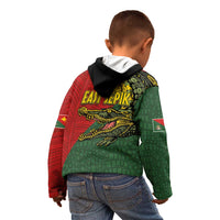 Sepik River Crocodile & Arts Festival Melanesian Pattern Kid Hoodie