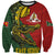 Sepik River Crocodile & Arts Festival Melanesian Pattern Sweatshirt