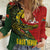 Sepik River Crocodile & Arts Festival Melanesian Pattern Women Casual Shirt