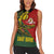Sepik River Crocodile & Arts Festival Melanesian Pattern Women Sleeveless Polo Shirt