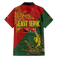 Sepik River Crocodile & Arts Festival Family Matching Puletasi and Hawaiian Shirt Bird-of-paradise Melanesian Tattoo