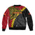 Papua New Guinea Independence Day Bomber Jacket Bird-of-paradise Melanesian Tattoo