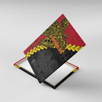Papua New Guinea Independence Day Canvas Wall Art Bird-of-paradise Melanesian Tattoo