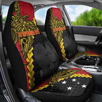 Papua New Guinea Independence Day Car Seat Cover Bird-of-paradise Melanesian Tattoo