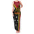 Papua New Guinea Independence Day Family Matching Tank Maxi Dress and Hawaiian Shirt Bird-of-paradise Melanesian Tattoo