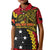 Papua New Guinea Independence Day Kid Polo Shirt Bird-of-paradise Melanesian Tattoo