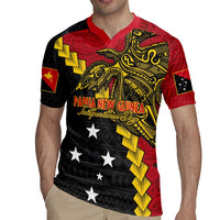 Papua New Guinea Independence Day Rugby Jersey Bird-of-paradise Melanesian Tattoo