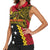 Papua New Guinea Independence Day Women Sleeveless Polo Shirt Bird-of-paradise Melanesian Tattoo