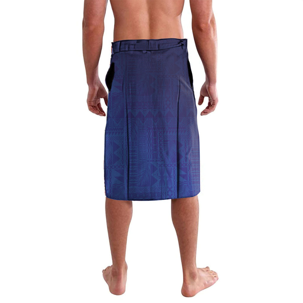 Fiji Day Lavalava Coral Reef with Tapa Motifs and Hibiscus Ocean Vibe
