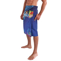 Fiji Day Lavalava Coral Reef with Tapa Motifs and Hibiscus Ocean Vibe