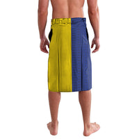 Malampa Fiji Day Lavalava Volcano and Coral Reef with Culture Patterns Split Style