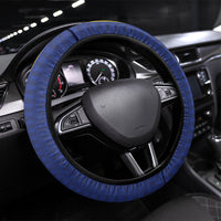 Malampa Fiji Day Steering Wheel Cover Volcano and Coral Reef with Culture Patterns Split Style