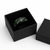 Traditional Samoan Tattoo Art Green Color Spinner Ring - Polynesian Pride